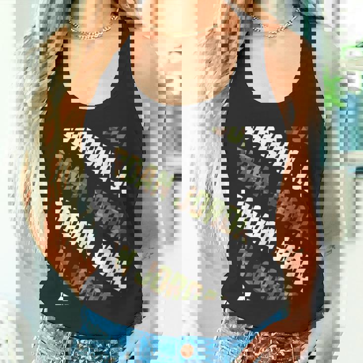 Jordanカモ柄グリーンカモフラージュ タンクトップ