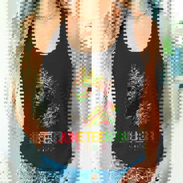Junenth King Junenth シャツ メンズ ブラック メンズ タンクトップ