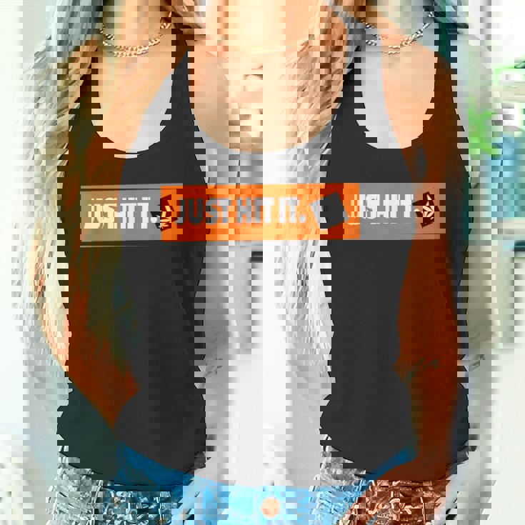 Just Hit It 420 マリファナ 大麻 雑草 喫煙 タンクトップ