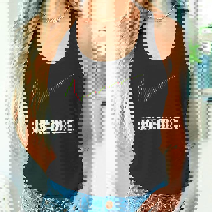 Just Hodl It、クリプトシャツ、暗号通貨、ビットコイン、ドッジ タンクトップ