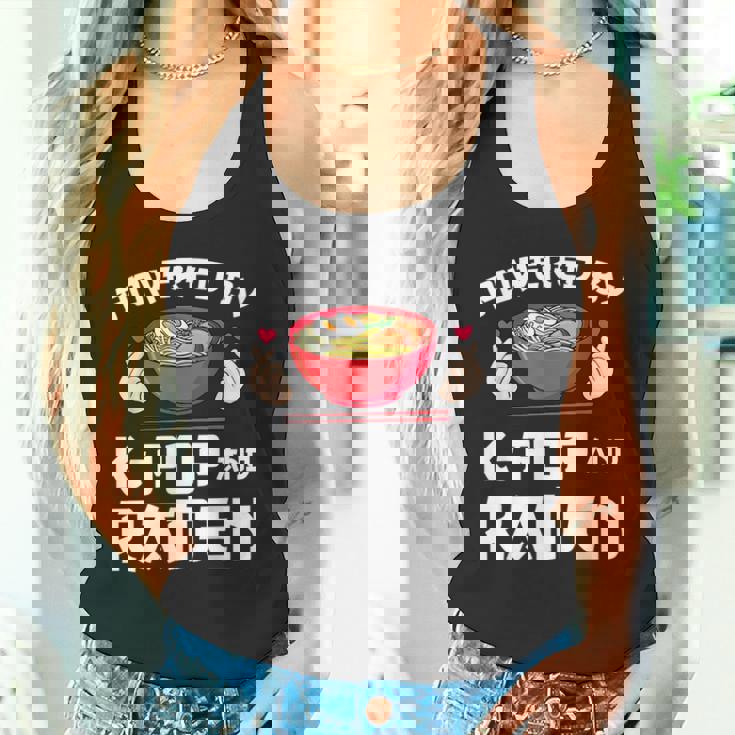 K-Pop And ラーメン 韓国 タンクトップ