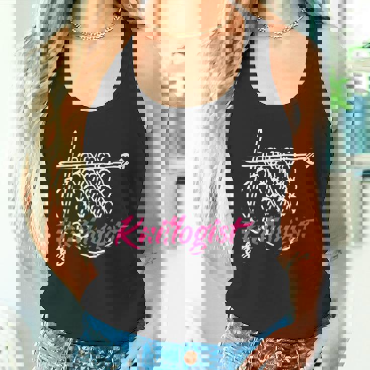 Knitlogist おもしろ編み物 タンクトップ