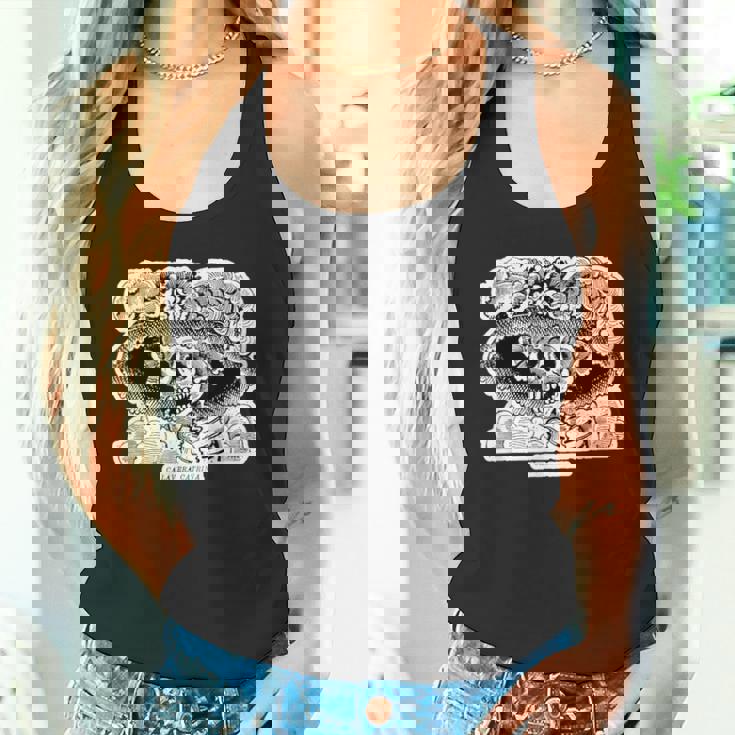 La Calavera カトリーナ ホセ・グアダルーペ・ポサダ作 タンクトップ