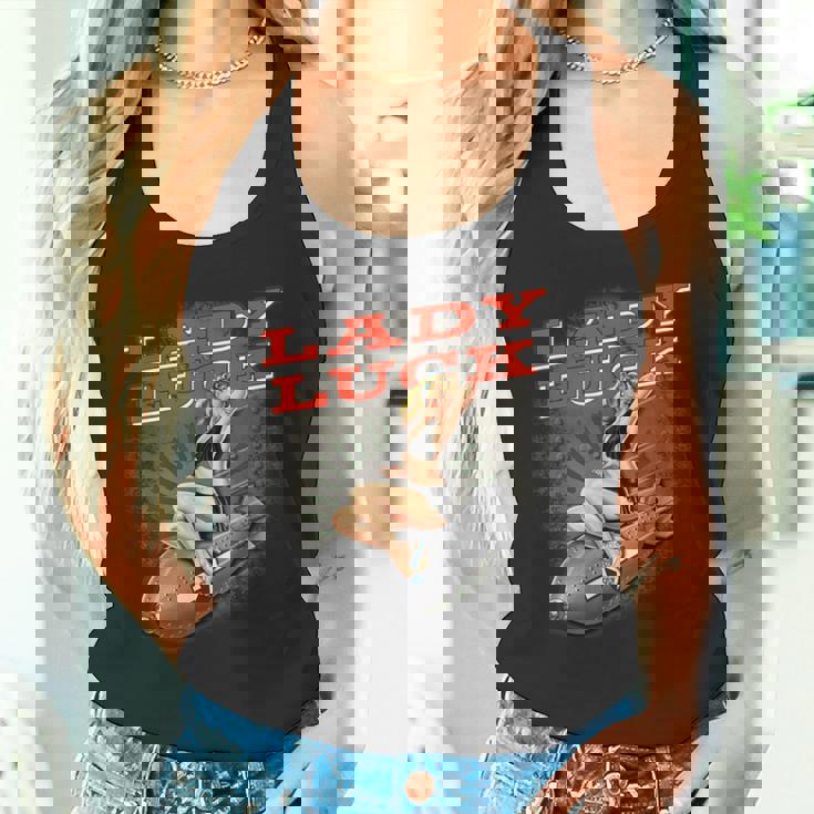 Lady Luckuper Nice Bomber ノーズアートtシャツ タンクトップ