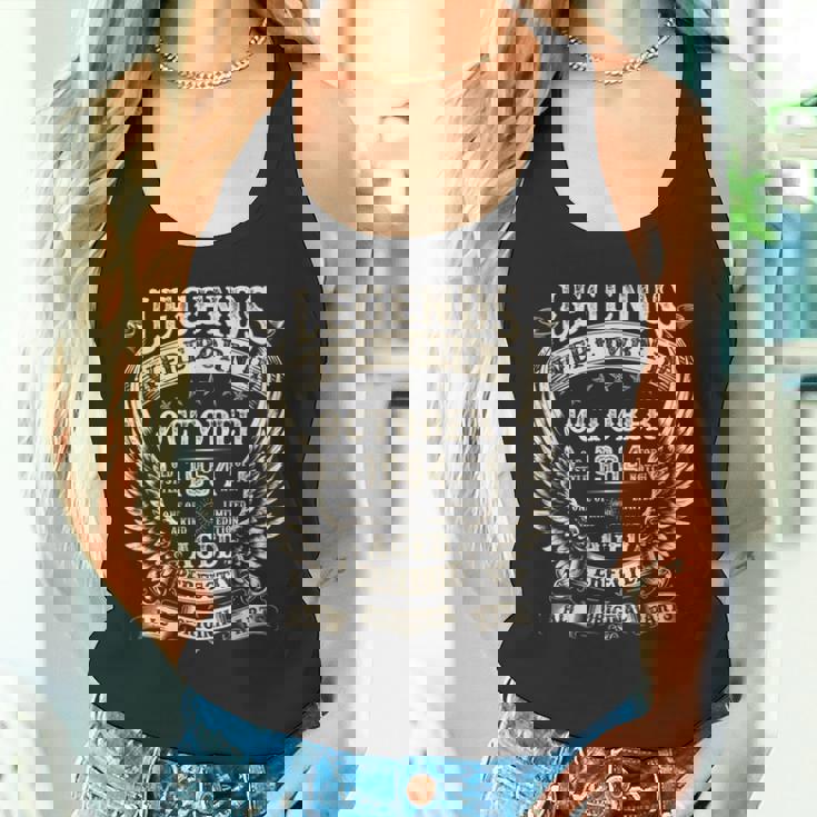 Legend Were Born In 1964 60歳の誕生日プレゼント 男性用 10月 タンクトップ