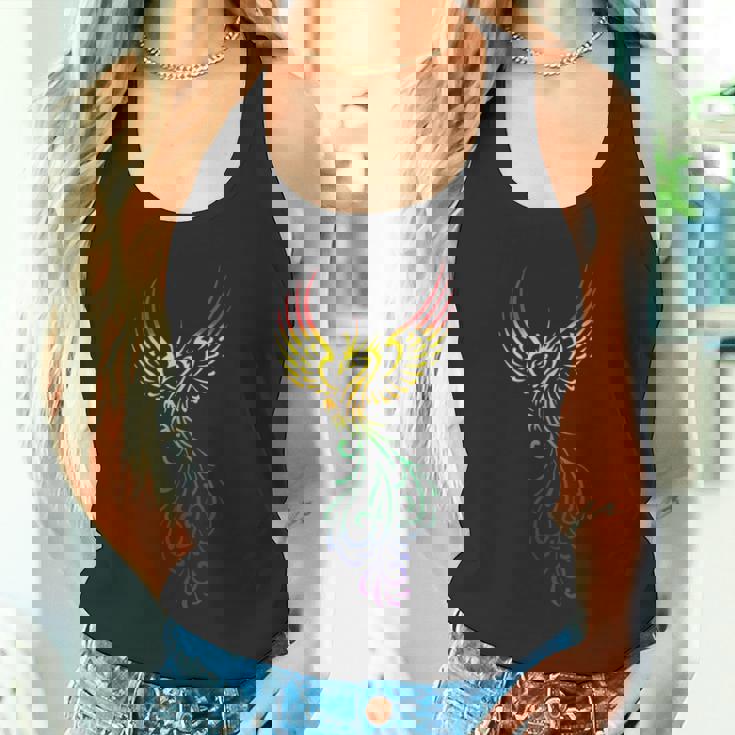 Lgbtq プライド フェニックス フェニックス フェニックス タンクトップ