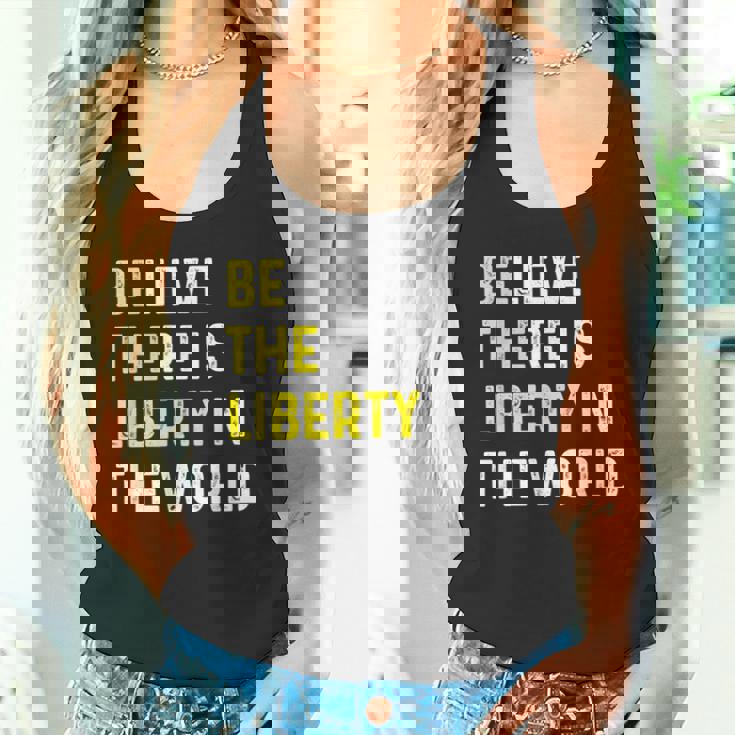 Be The Liberty Libertarian Activist Anarchy Ancap Minarchist タンクトップ