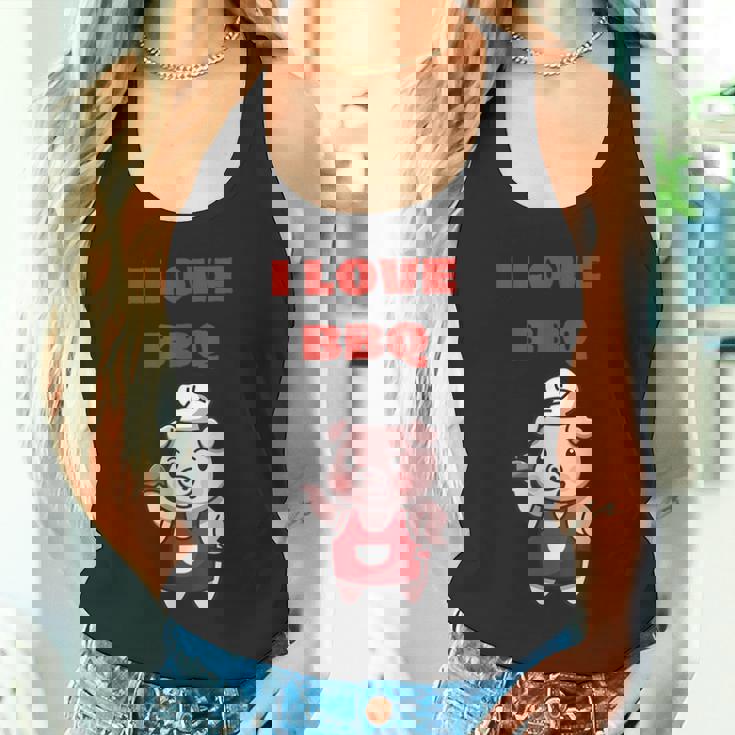 I Love Bbq グリル & スモーカー タンクトップ