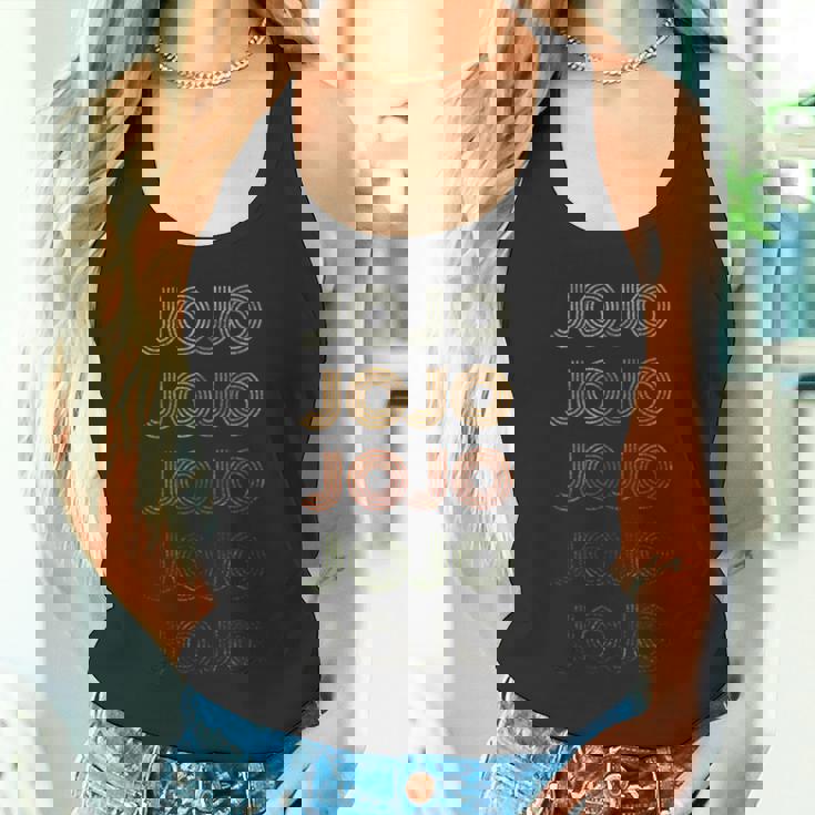 Love Heart Jojo グランジ ビンテージスタイル ブラック ジョジョ タンクトップ