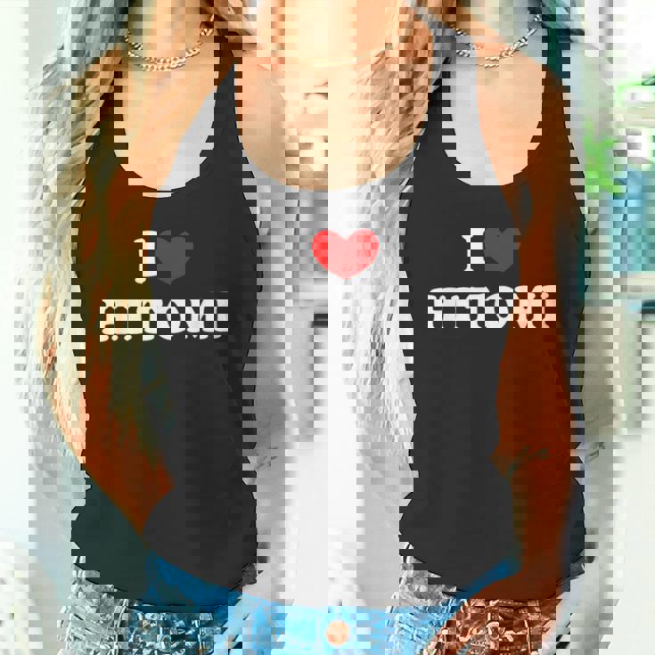 I Love Hitomi 私は愛する Hitomi タンクトップ