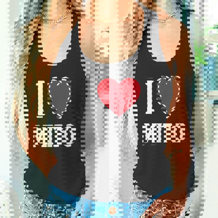 I Love Mito、ハートのある日本の都市 タンクトップ