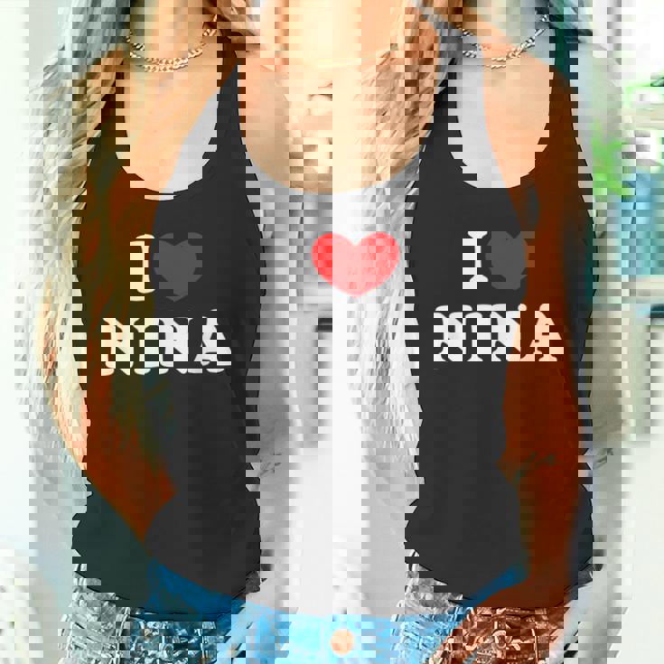 I Love Nina 私は愛する Nina タンクトップ