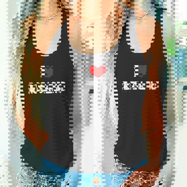 I Love Rosario 私は愛する Rosario タンクトップ