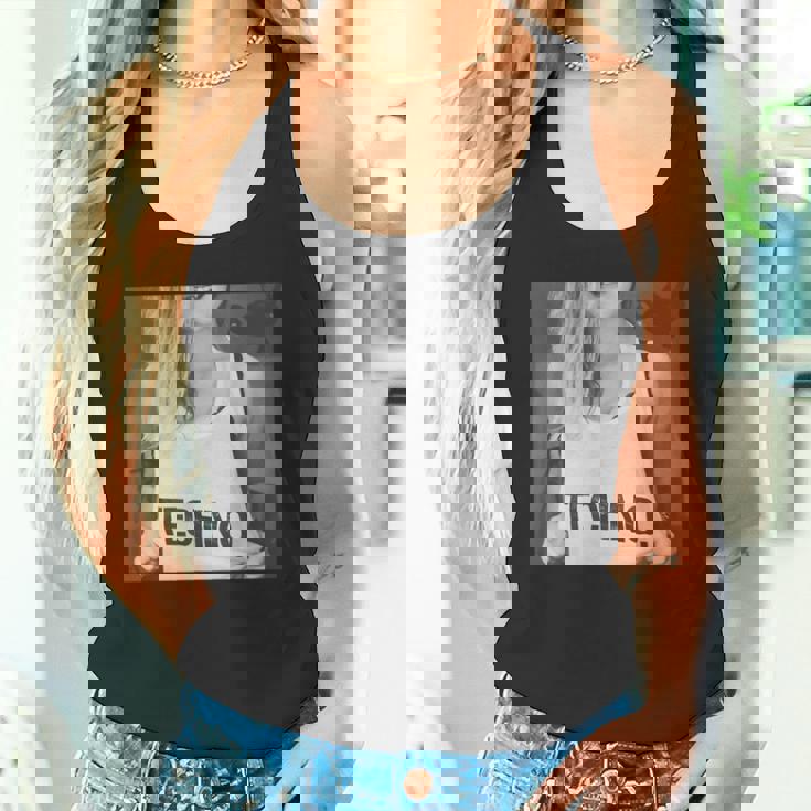 I Love Techno プリント セクシー テクノ レイブ パーティー タンクトップ