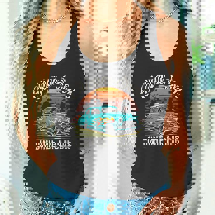 Lowrider Chicano Oldies カーデザイン クール クラシックカー タンクトップ