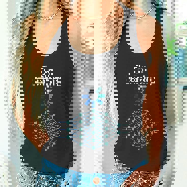 Machine Deep Learning ニューラルネットワークデータサイエンスtシャツ タンクトップ