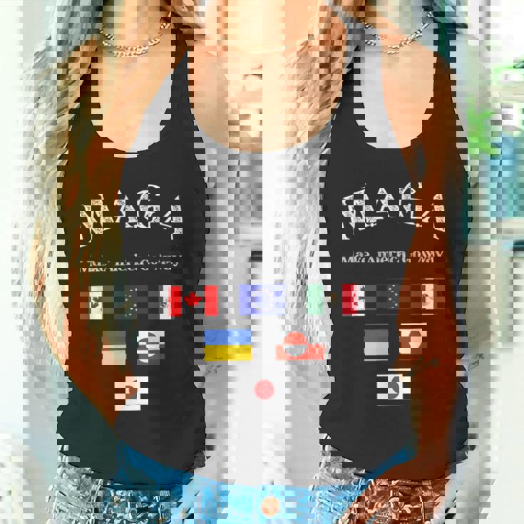 MAGA Make America Go Away タンクトップ