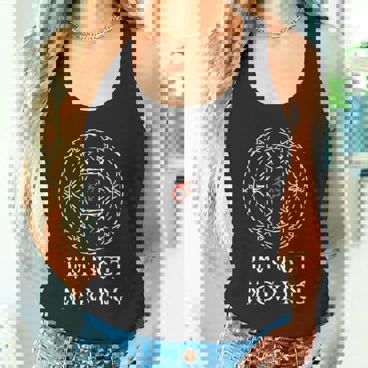 Mage I'm Not Moving Ley Linesファニーミーム タンクトップ