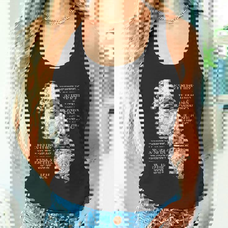 Marcus Aurelius ストイック哲学 ローマ哲学者の名言 タンクトップ