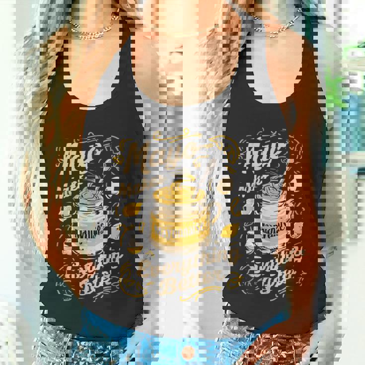 Mayo Makes Everything Better マヨネーズ タンクトップ