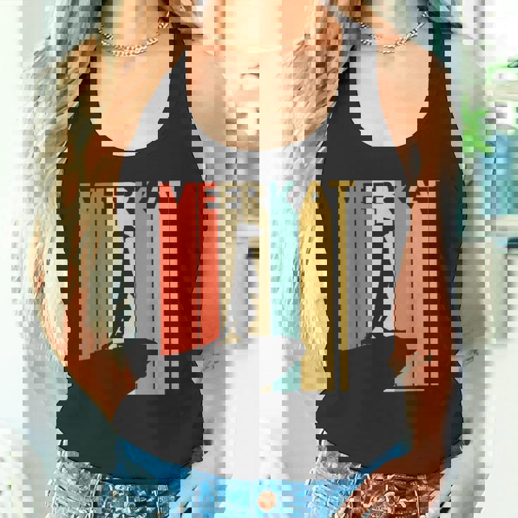 Meerkat ミーアキャット 動物 タンクトップ