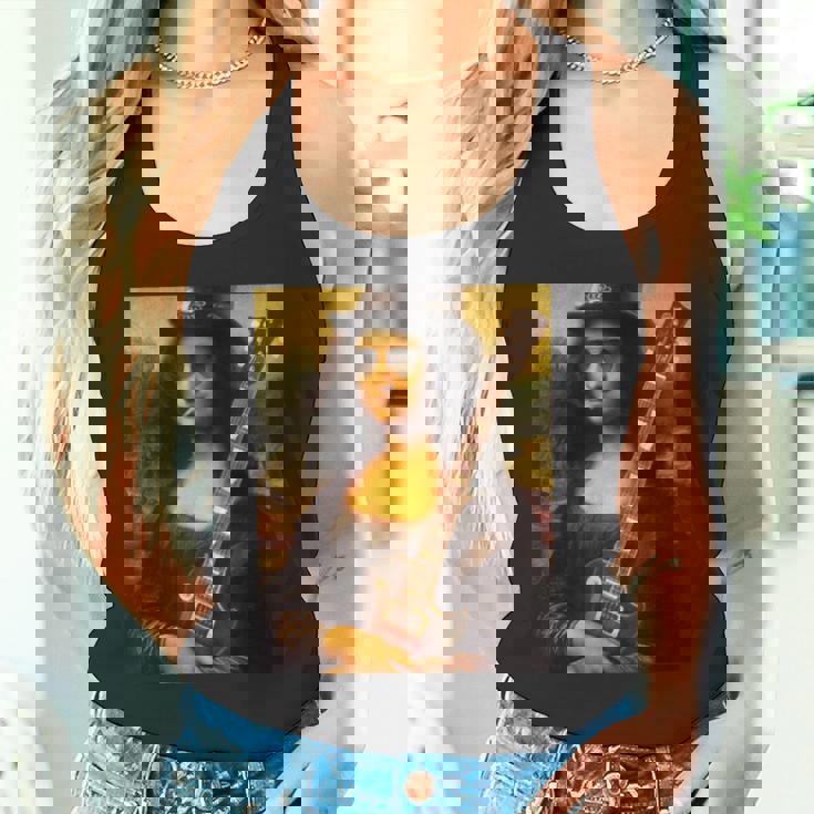 Monalisa Guitarist By Rock N Roll タンクトップ