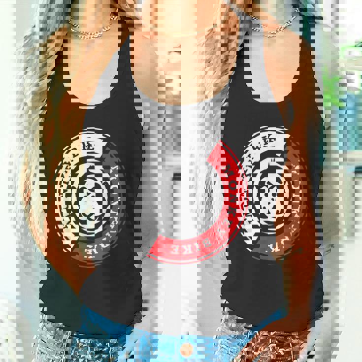 Monkey Bike レッドグラフィック タンクトップ