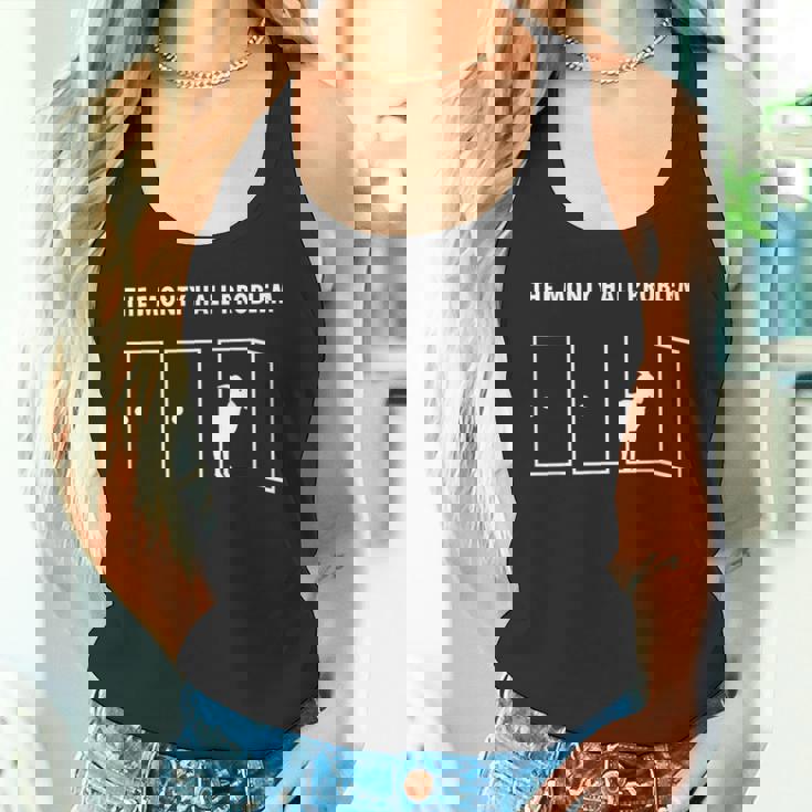 Monty Hall Problem 数学者ギフト 数学教師 オタク タンクトップ