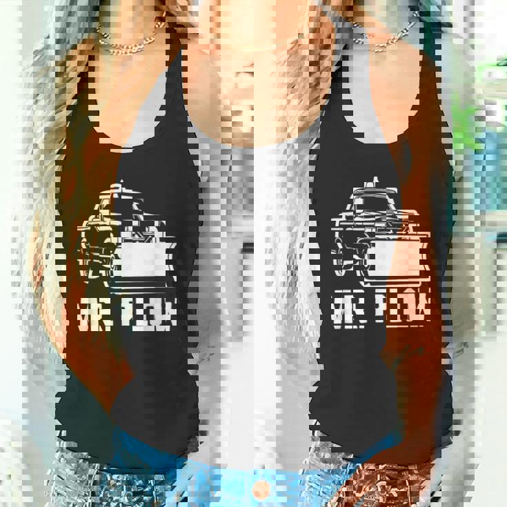 Mr Plow 面白い 皮肉なノベルティプラウトラック タンクトップ