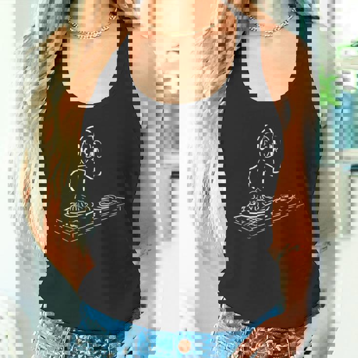 Musician Dj Edm ヴィンテージミュージック タンクトップ