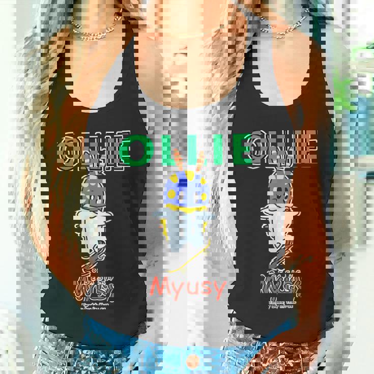 Myusy スケートボード トリック オリー タンクトップ