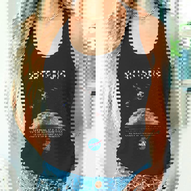 Nasa アルテミス オリオン ムーン インシグニア ミートボール ロゴ タンクトップ