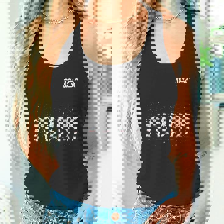 Nasa宇宙飛行士ダンシングワームロゴ タンクトップ