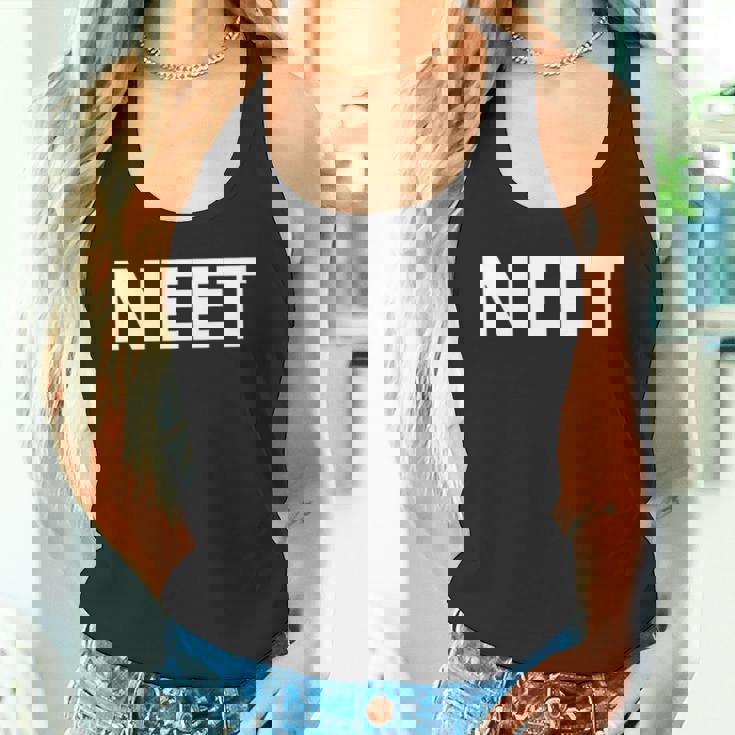 Neet 教育や雇用や訓練ではありません 長袖tシャツ タンクトップ