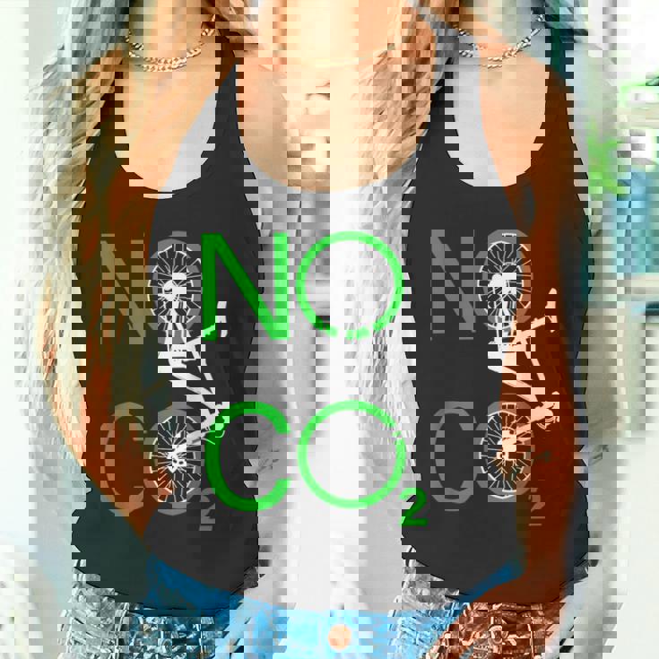 No Co2 サイクリング 気候変動対策 グリーンエネルギー Mtb タンクトップ