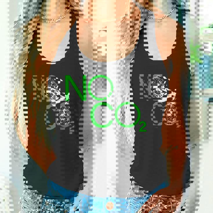 No Co2 サイクリング 気候変動対策 グリーンエネルギー Mtb タンクトップ