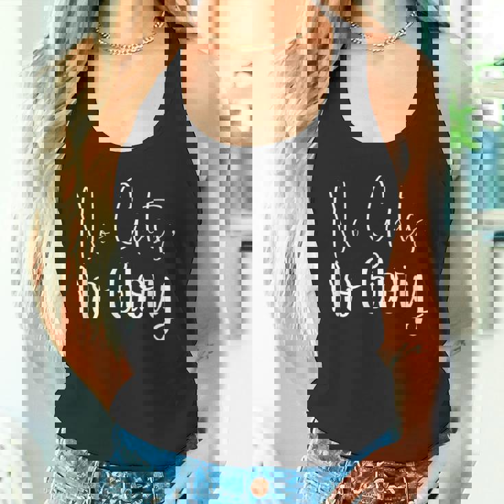 No Guts No Glory ジム ハッスル 成功 モチベーションアップ タンクトップ