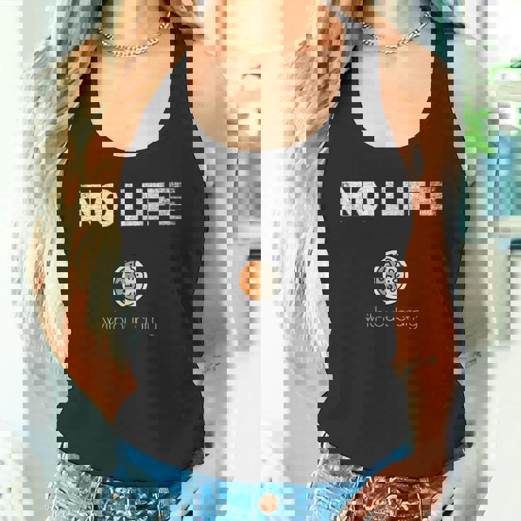 No Life ノーライフ Without Curry シンプル さり気ない お洒落 部屋着 カレーオタク カレー タンクトップ