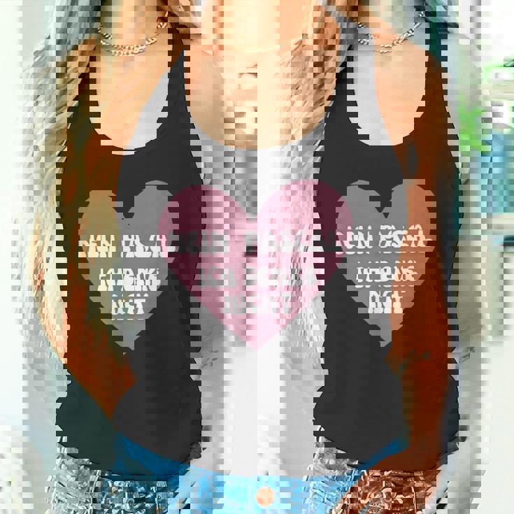 No Pascal I Think Not Heart Memes タンクトップ