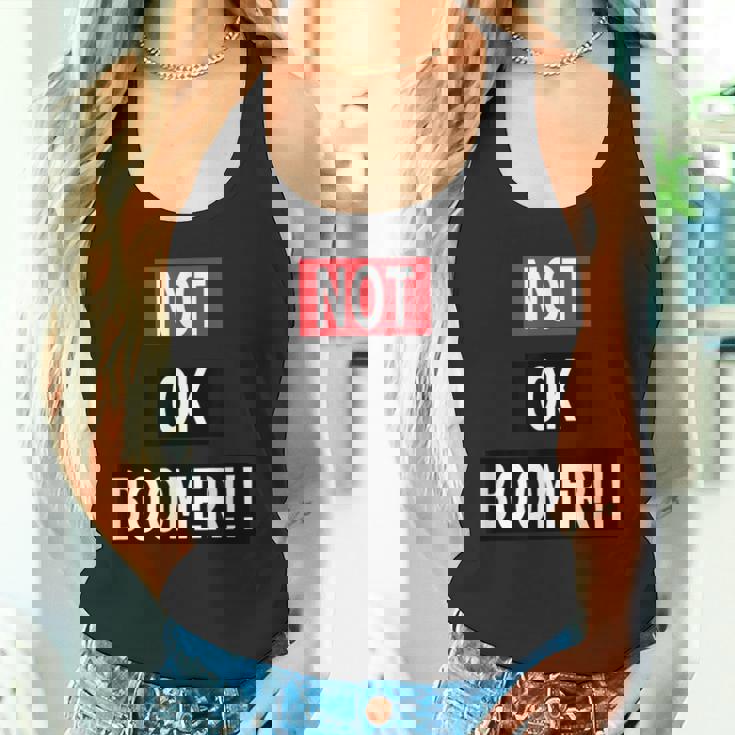 Not Ok Boomer タンクトップ