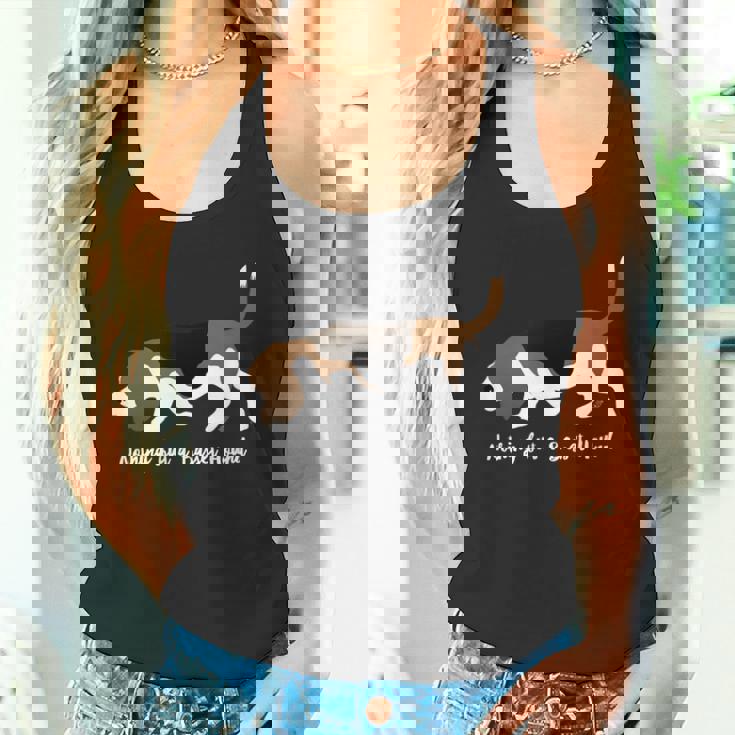 Nothing But A Basset Hound Dog Love For The Basset Baritone タンクトップ