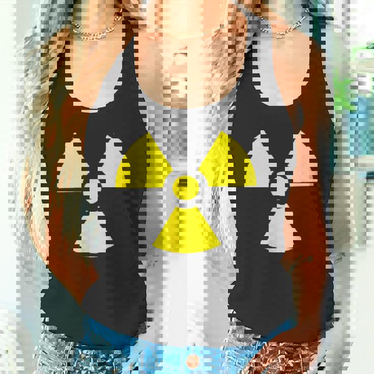 Nuclear 警告 放射線 危険 サイン 放射線活動 タンクトップ