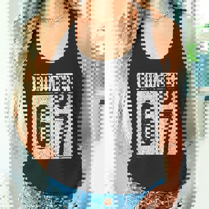 Oldometer 67 67歳の誕生日ギフトシャツ タンクトップ