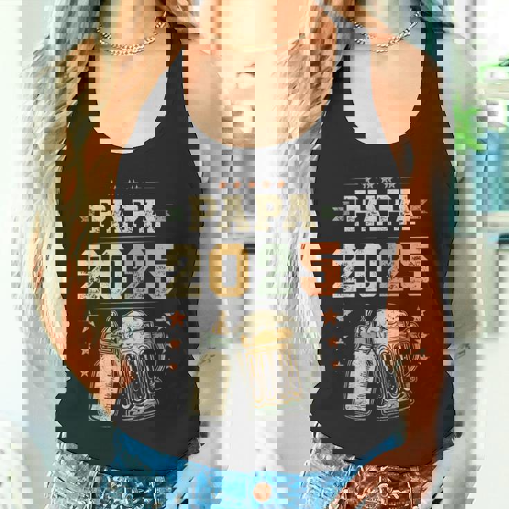 Papa 2025 年生 新しいパパ 若いパパ 初めてのパパ タンクトップ