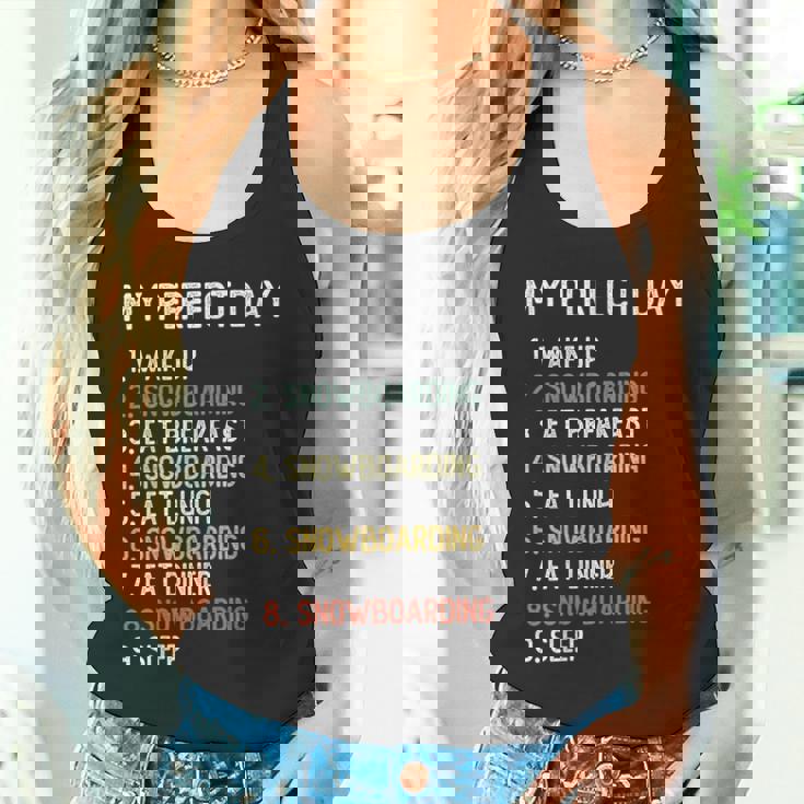 Perfect Day スノーボード シャツ メンズ ボーイズ ティーン スノボ タンクトップ