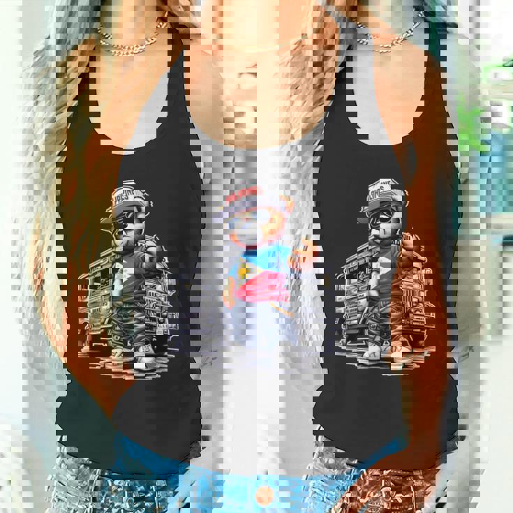 Philippines フィリピン ジプニー テディベア フィリピンの国旗 タンクトップ