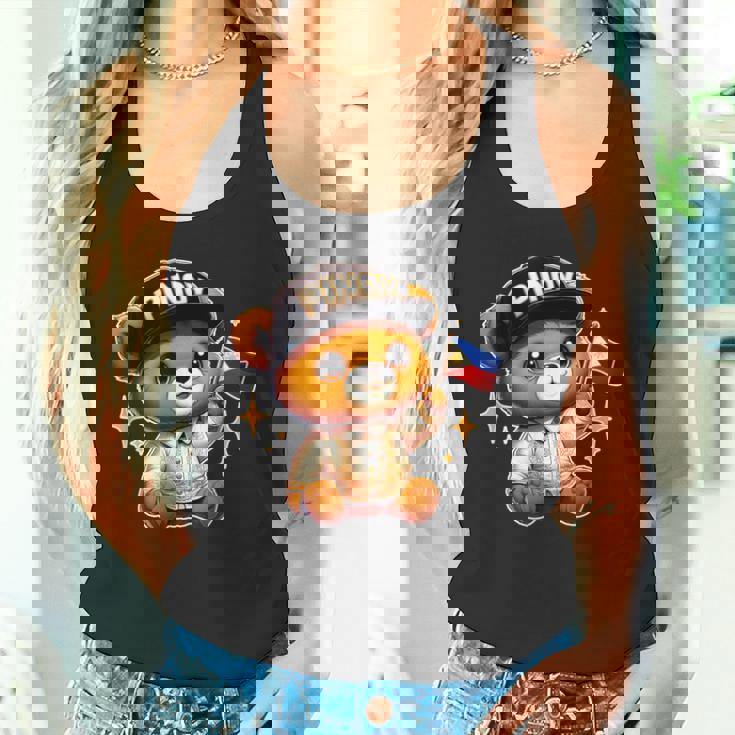 Pinoy バロン フィリピン国旗 フィリピンテディベア タンクトップ