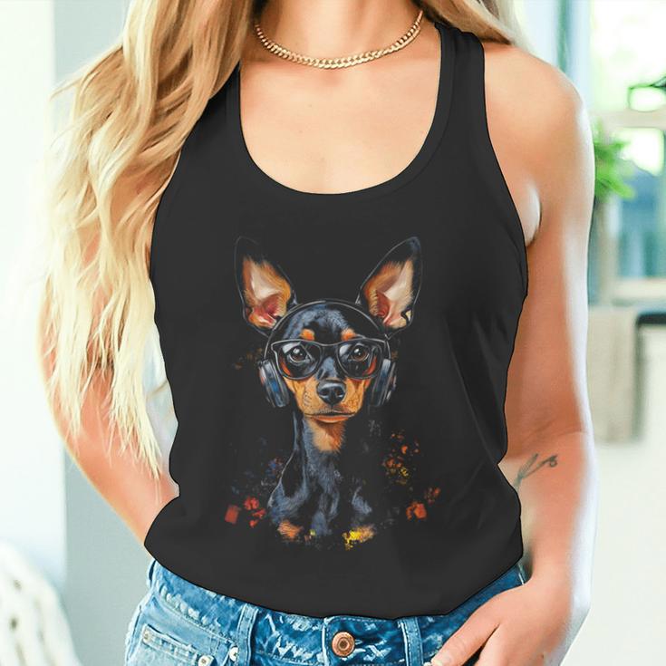 Pinscher Pinscher In Miniatura Motivo Canotta