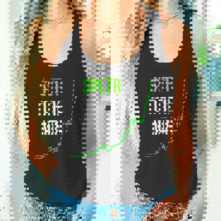 Pltr トゥザムーンストックティッカー Wsb 面白いミーム タンクトップ