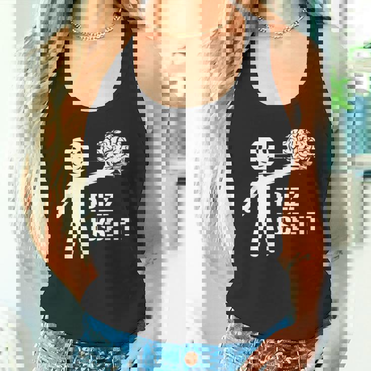 Plz Use Itarcatic Use Your Brain Cynicalays タンクトップ